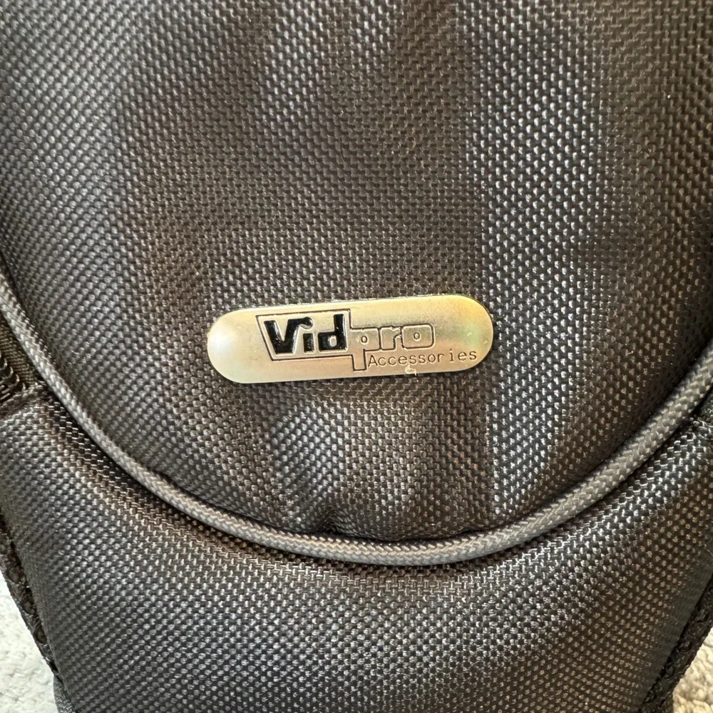 Vidpro Accessories Black Padded Camera Bag Holster Case Nylon DSLR Mirrorless